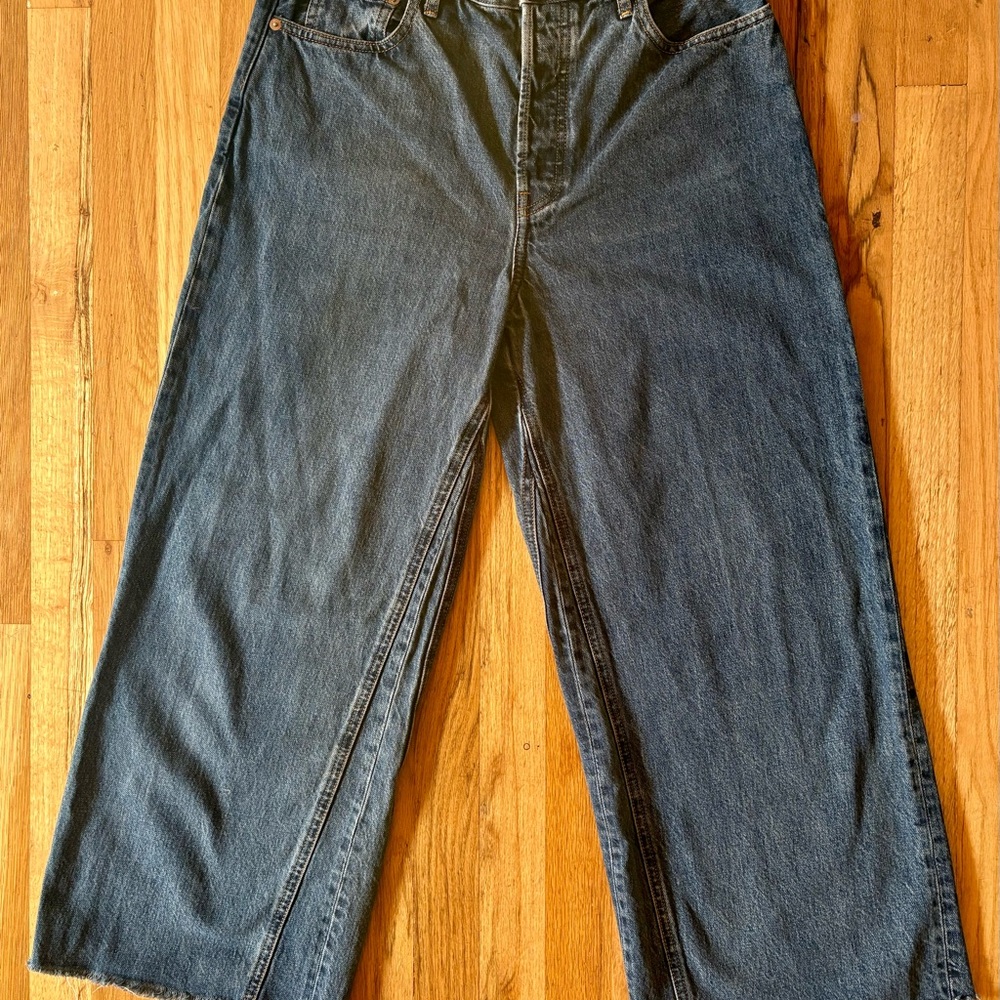 Everlane Way-Wide Crop Jeans